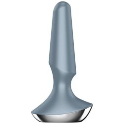 Satisfyer Plug-ilicious 2. anál vibrátor (ezüst) (APP-os).