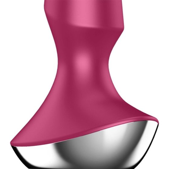 Satisfyer Plug-ilicious 2. anál vibrátor (piros) (APP-os).