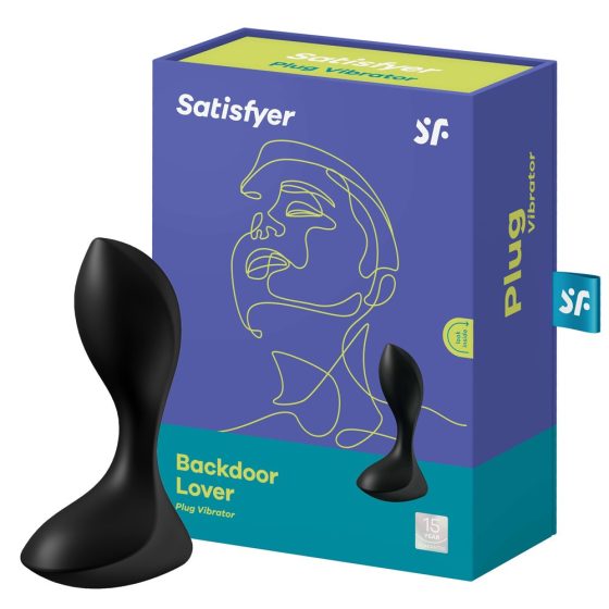 Satisfyer Backdoor Lover anál vibrátor (fekete)