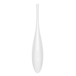 Satisfyer Twirling Joy fókusz típusú csiklóvibrátor (fehér) (APP-os).