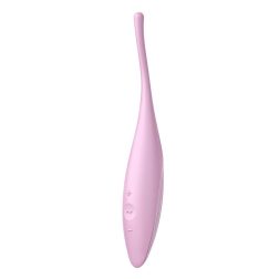   Satisfyer Twirling Joy fókusz típusú csiklóvibrátor (rózsaszín) (APP-os)