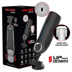   JamyJob Milker fel-le mozgó, tapadótalpas maszturbátor, hanghatással