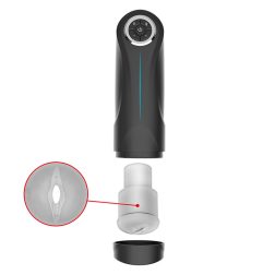   JamyJob Milker fel-le mozgó, tapadótalpas maszturbátor, hanghatással