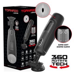   JamyJob Tornado fel-le mozgó, pörgő-forgó, tapadótalpas maszturbátor, hanghatással