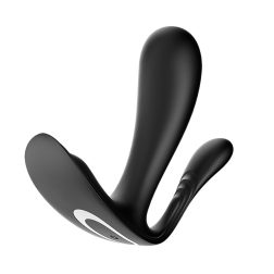  Satisfyer Top Secret+ hárommotoros vibrátor (fekete) (APP-os)
