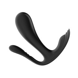   Satisfyer Top Secret+ hárommotoros vibrátor (fekete) (APP-os)