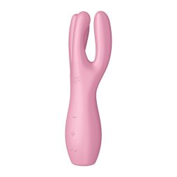Satisfyer Threesome 3 csiklóvibrátor (rózsaszín)