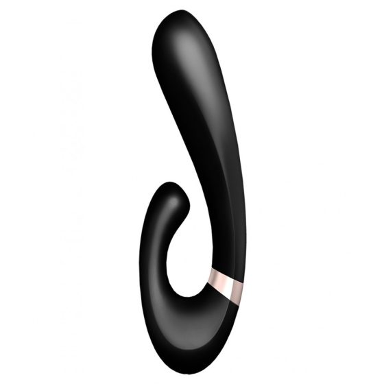 Satisfyer Heat Wave kétmotoros vibrátor, melegítő funkcióval (fekete) (APP-os)