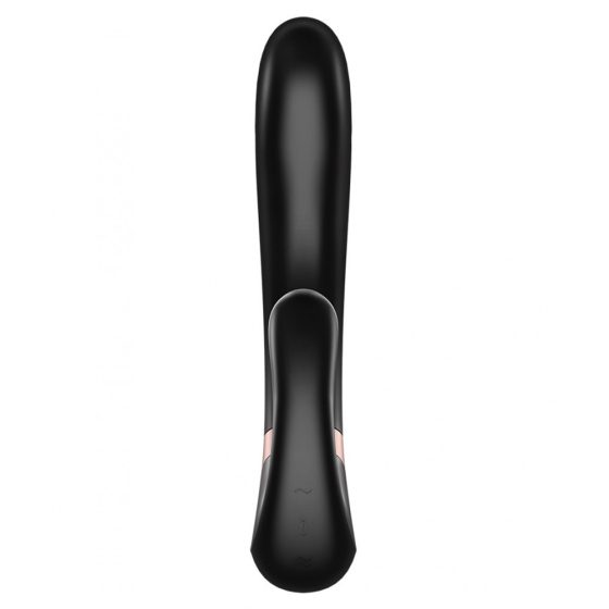 Satisfyer Heat Wave kétmotoros vibrátor, melegítő funkcióval (fekete) (APP-os)