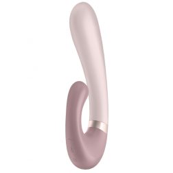  Satisfyer Heat Wave kétmotoros vibrátor, melegítő funkcióval (bézs) (APP-os)
