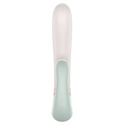   Satisfyer Heat Wave kétmotoros vibrátor, melegítő funkcióval (menta) (APP-os)