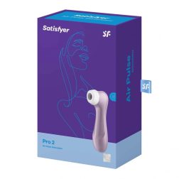   Satisfyer Pro 2. léghullámos csiklóizgató (lila) (2. generációs)