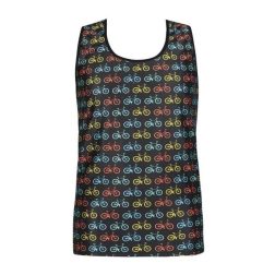 Anais Benito férfi atléta, kerékpáros mintával