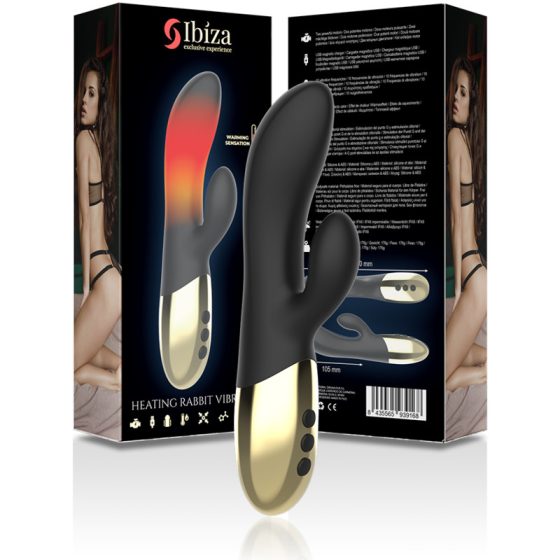 Ibiza Heating Rabbit klitoriszágas vibrátor, melegítő funkcióval
