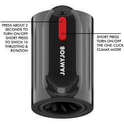 JamyJob Vortex fel-le mozgó, pörgő-forgó maszturbátor