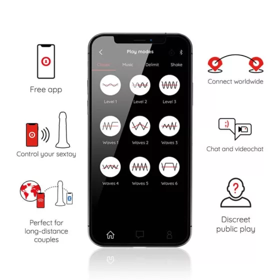Oninder – Bogotá okos, realisztikus vibrátor (APP-os)