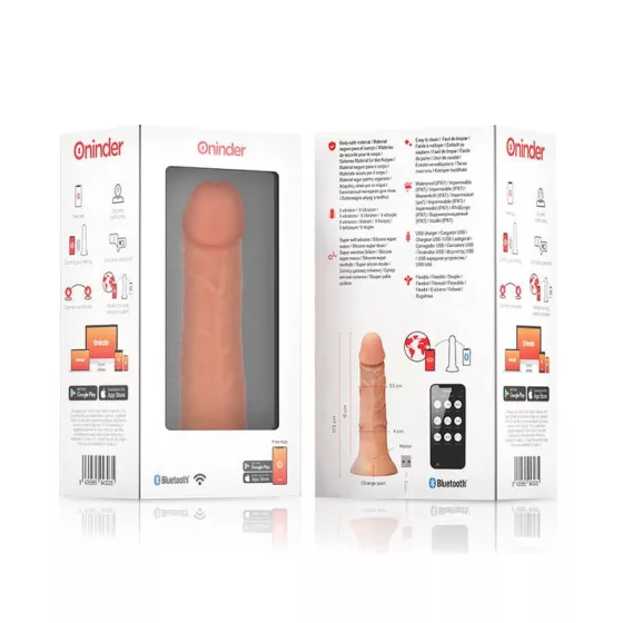 Oninder – Bogotá okos, realisztikus vibrátor (APP-os)