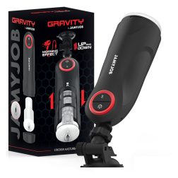   JamyJob Gravity fel-le mozgó, tapadótalpas maszturbátor, hanghatással.