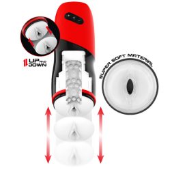   JamyJob Xpeed fel-le mozgó, tapadótalpas maszturbátor, hanghatással