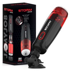   JamyJob Storm fel-le mozgó, pörgő-forgó, tapadótalpas maszturbátor