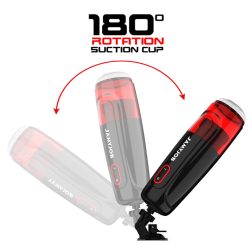   JamyJob Storm fel-le mozgó, pörgő-forgó, tapadótalpas maszturbátor