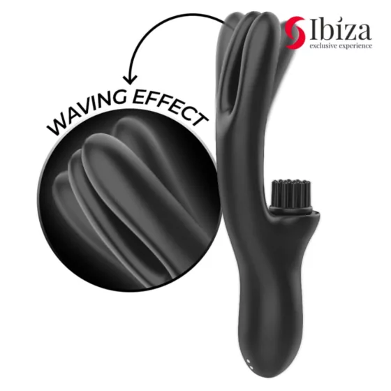 Ibiza – G-pont vibrátor szilikonsörtés klitoriszággal