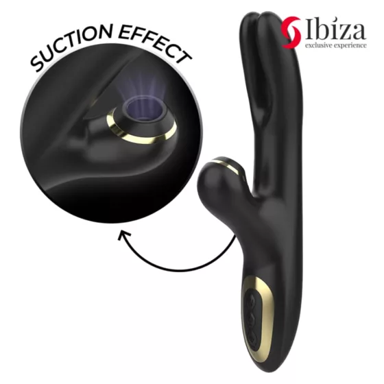 Ibiza – Szorítóvibrátor léghullámos csiklóizgatóval