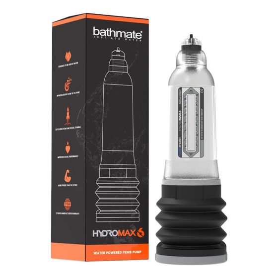 Bathmate Hydromax 6 hydro péniszpumpa (áttetsző)