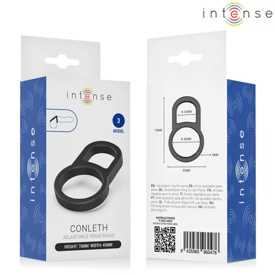 Intense – Model 3 Conleth - többfunkciós pénisz- és heregyűrű