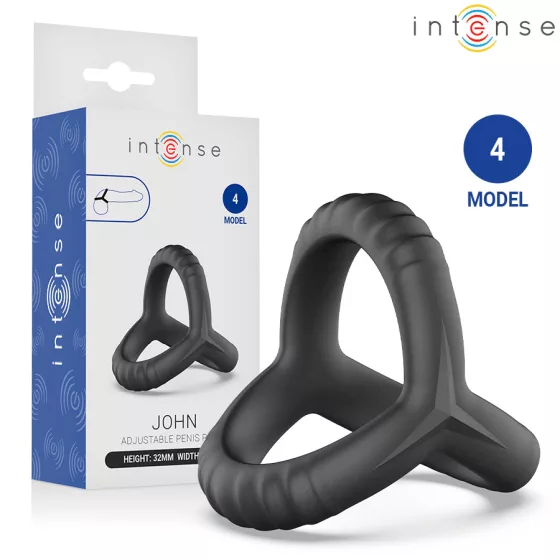 Intense – Model 4 John - többfunkciós pénisz- és heregyűrű