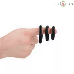   Intense – Model 9 Peter - háromrészes pénisz- és heregyűrű szett