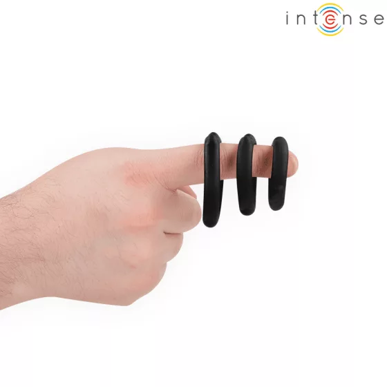 Intense – Model 9 Peter - háromrészes pénisz- és heregyűrű szett