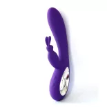   Bella – vibrátor csiklóizgató ággal, melegítő funkcióval (lila)