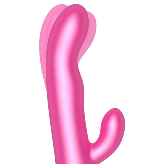Oninder klitoriszágas vibrátor, rotációval (pink) (APP-os)