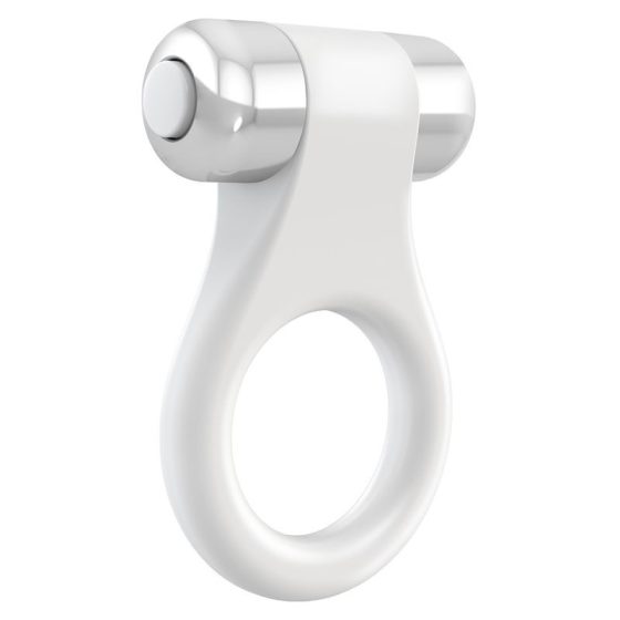 OVO B1 vibrációs péniszgyűrű (fehér)
