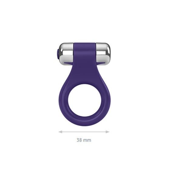 OVO B1 vibrációs péniszgyűrű (lila)