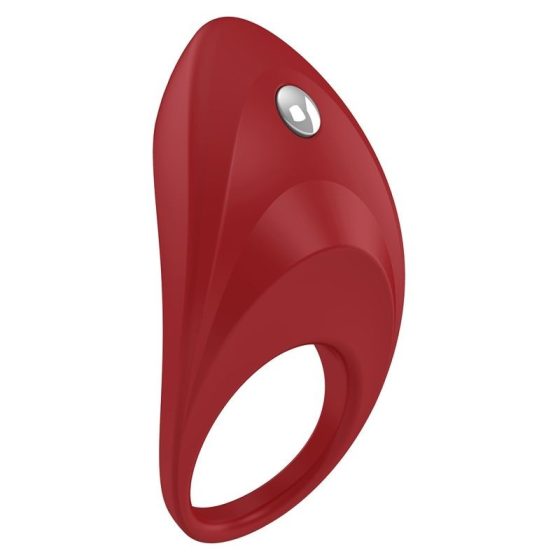 OVO B7 vibrációs péniszgyűrű (piros)