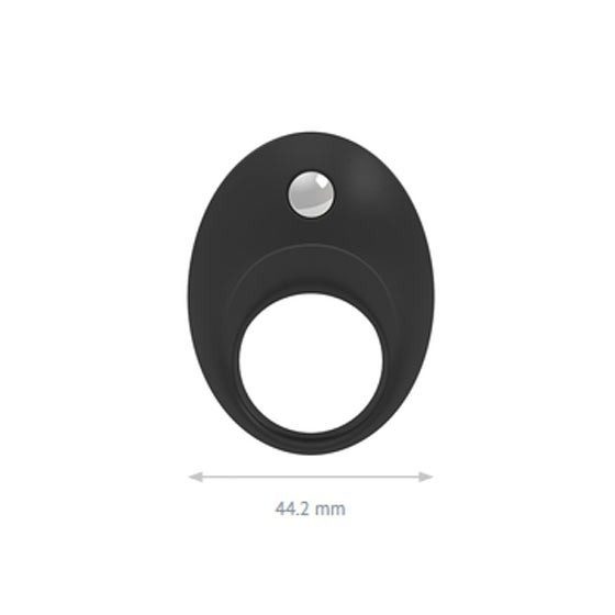 OVO B10 vibrációs péniszgyűrű (fekete)