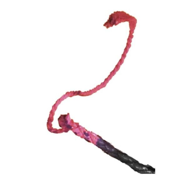 Hosszú bőrkorbács (183 cm)