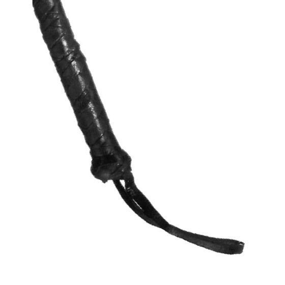 Hosszú bőrkorbács (183 cm)