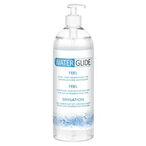 Water Glide Feel vízbázisú síkosító, pumpás flakonban (1000 ml)