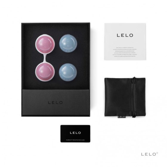 Lelo Luna Beads 2 x 2 darab prémium gésagolyó (normál)