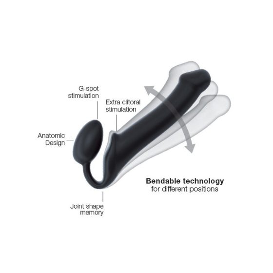 Strap-On-Me páros strap-on dildó (L méret - világos bőrszín)