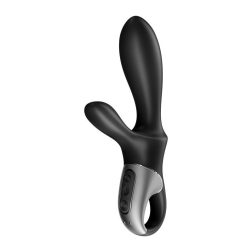   Satisfyer Heat Climax+ kétmotoros análvibrátor, stimuláló ággal, melegítő funkcióval (APP-os)