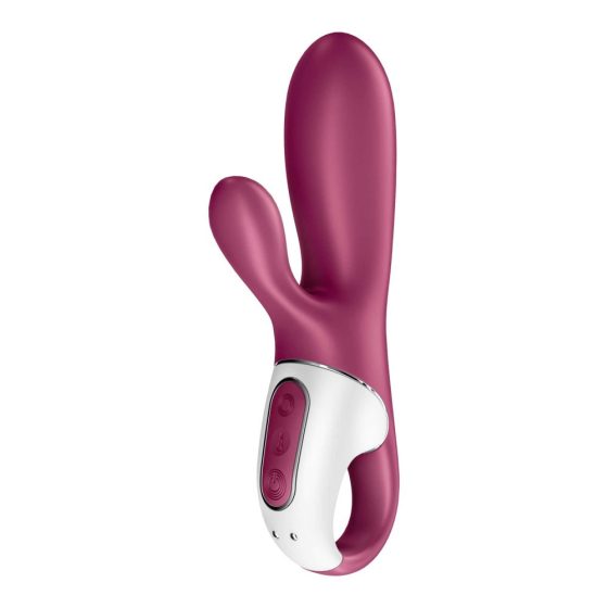 Satisfyer Hot Bunny kétmotoros csiklóágas vibrátor, melegítő funkcióval (APP-os)