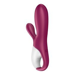   Satisfyer Hot Bunny kétmotoros csiklóágas vibrátor, melegítő funkcióval (APP-os)