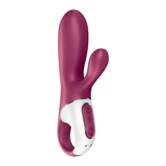 Satisfyer Hot Bunny kétmotoros csiklóágas vibrátor, melegítő funkcióval (APP-os)