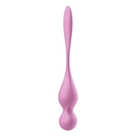 Satisfyer Love Birds 1 vibrációs gésagolyó páros (pink) (APP-os)