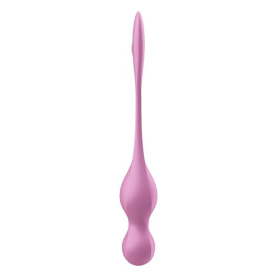 Satisfyer Love Birds 1 vibrációs gésagolyó páros (pink) (APP-os)