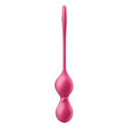   Satisfyer Love Birds 2 vibrációs gésagolyó páros, távirányítóval (pink) (APP-os)